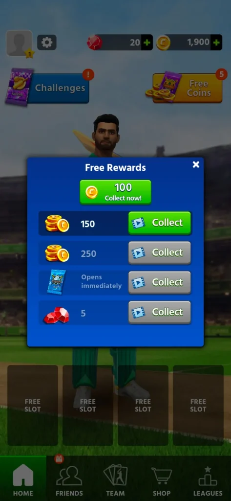 Cricket League Mod APK: Latest v1.41.0 (unlimited money gems ) 2025 7 Screenshot